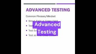 Writing Unit Tests | Advanced Topics #softwaretesting #unittesting