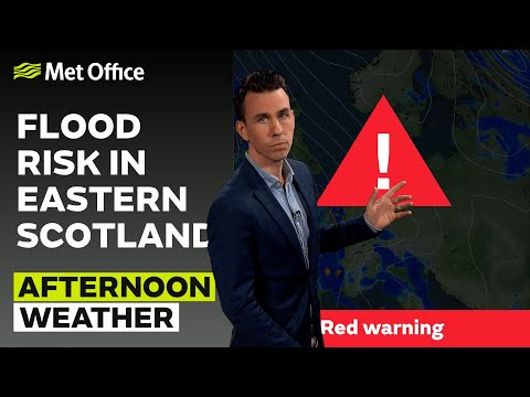 18/10/23 – Storm Babet arriving in the south – Afternoon Weather Forecast UK – Met Office Weather