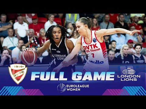 DVTK HUN-Therm v London Lions | Full Basketball Game | EuroLeague Women 2023-24