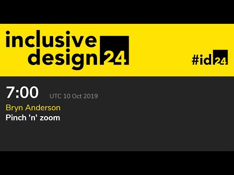 Pinch 'n' zoom / Bryn Anderson #id24 2019