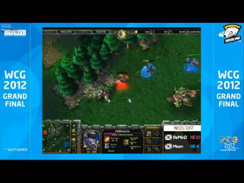 WCG 2012 WC3: Group Stage ReMinD vs Moon