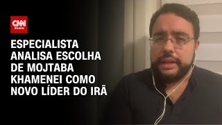 Vídeo: Filho de Khamenei não fará mudanças estruturais no Irã, diz especialista | CNN PRIME TIME