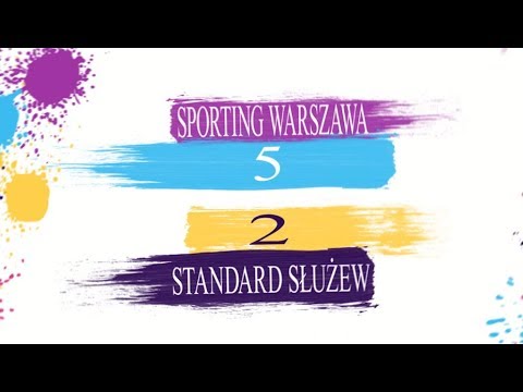 SPORTING WARSZAWA 5 : 2  STANDARD SŁUŻEW - V KOLEJKA III LIGA SEZON WIOSNA 2019