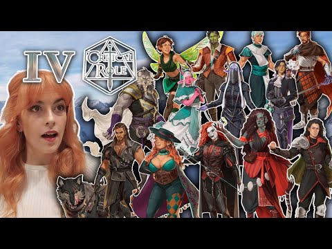 Critical Role Campaign 4 Art REVEALED! | FIRST Reaction + Initial Thoughts #criticalrole #cr4