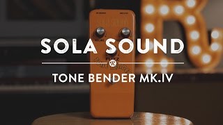 Video thumbnail for Sola Sound Tone Bender Mk. IV Fuzz | Reverb Demo Video by Reverb
