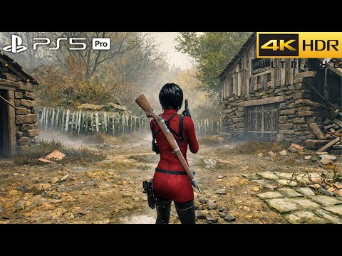 Resident Evil 4: Separate Ways Ada - (PS5 Pro) 4K 60FPS HDR Gameplay -(Full Game)