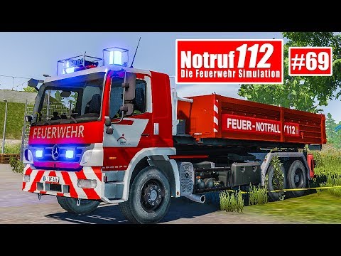 NOTRUF 112 #69: WLF-Einsatz mit Sandsäcken in AB-Mulde! I Feuerwehr-Simulation