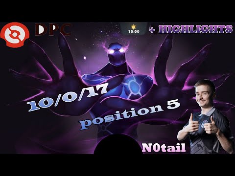 DOTA 2: N0tail Perspective in First 10 Minutes Game Using Enigma + Highlights Kills (Perfect Pos 5)