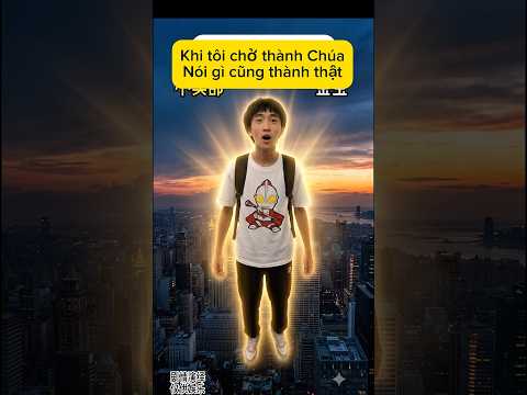Khi tôi chở thành Chúa, nói gì cũng thành thật/Xàm một chút#shorts #giaitri #haihuoc