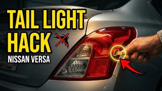 Your Mechanic Doesn't Want You to See This Nissan Versa Tail Light Hack