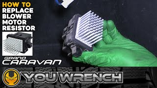Dodge Grand Caravan Blower Motor Resistor Guide for 2010-2018 Models ...
