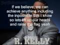 R. Kelly- Sign of A Victory ( LYRICS) 
