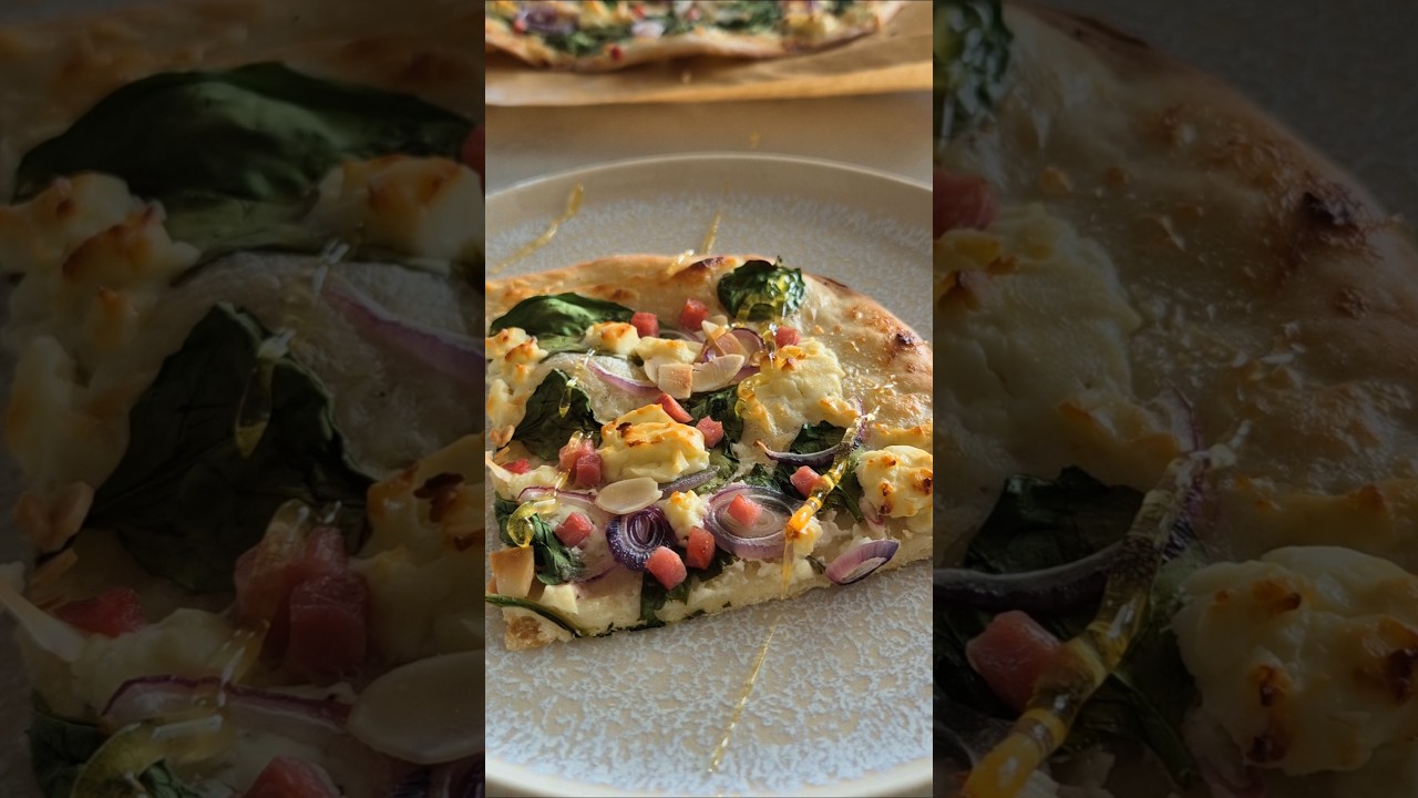YouTube-Video: Flammkuchen mit Spinat & Feta