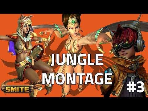NE ZHA RIBBONS BASTET KITTENS Serqet Thor | Jungle Montage #3 | SMITE