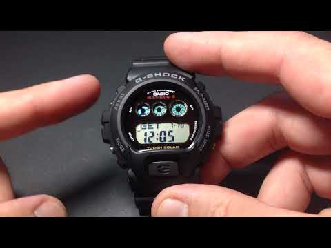 Casio G-Shock (GW-6900-1CF) | Atomic Auto Receive (Turn On/Off)