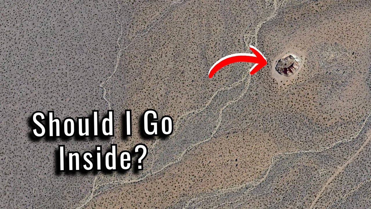 My Scariest Adventure Yet! I Found A Pit On Google Earth And Went To See What Was In It!