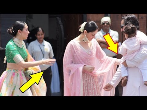 Saif Ali Khan Gets Angry On Kareena Kapoor Khan At Sonam Kapoor's Wedding Ceremony