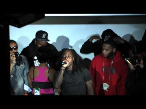 Ace Hood and Phlava Performing Live