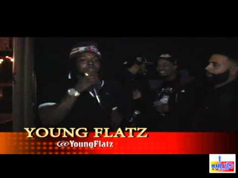 YOUNG FLATZ ON THE RED CARPET @ the CRUNK BATTLE PT 2