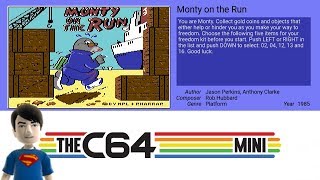 The C64 MINI Games - Monty on the Run
