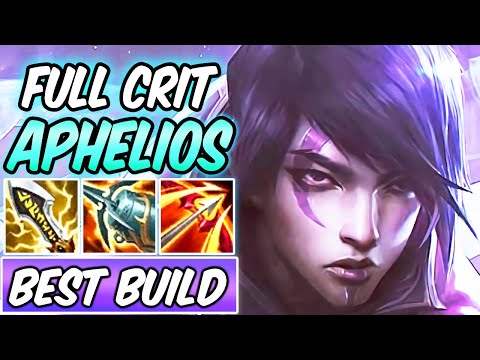 APHELIOS ADC FULL CRIT KRAKEN SLAYER Gameplay | Best Build & Runes | League of Legends | Season 11