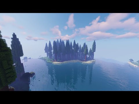 No Commentary Gaming - Minecraft Biomes O' Plenty and Realistic World Generation Mod Exploration