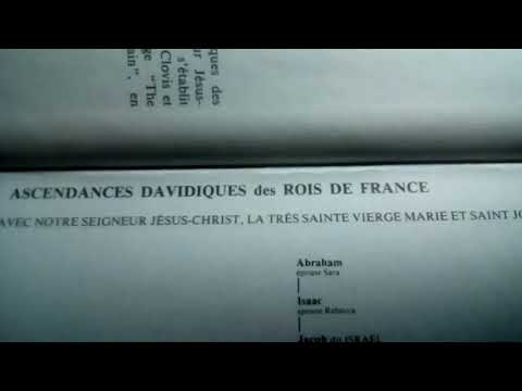 🕊⚜ Ascendance Davidique des Rois de France 👑 la Monarchie Française est de Droit Divin ⚜🕊