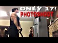 Teen Bodybuilder PHOTOSHOOT | *FLEX Workout*