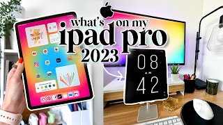 WHAT'S ON MY IPAD PRO! ✨ (i'm the most productive i've EVER been...)