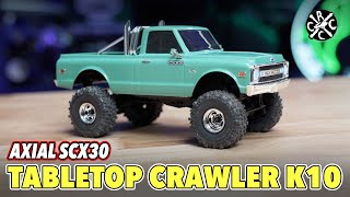 Axial SCX30 Chevrolet K10 Tabletop Crawler! Small Size. Big Fun! See the one thing that surprised me