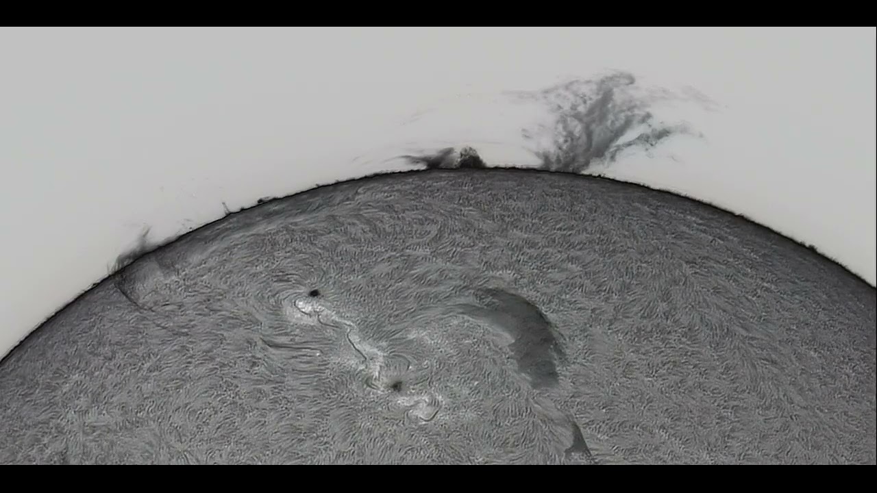 Fotografia solar: imagens profissionais em H-Alpha