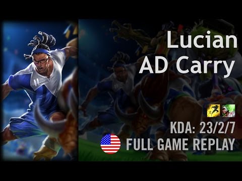 Lucian AD Carry vs Vayne - xPecake - NA Challenger Path 5.24