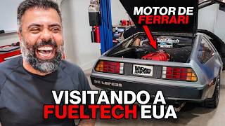 DELOREAN com MOTOR de FERRARI