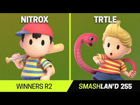 SmashLAN'd 255 Winners R2 - Nitrox (Ness) vs Trtle (Lucas) - SSBU Tournament