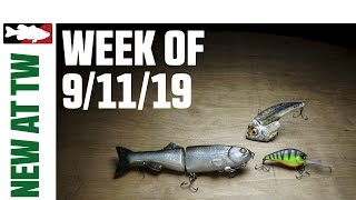 What's New At Tackle Warehouse 9/11/19