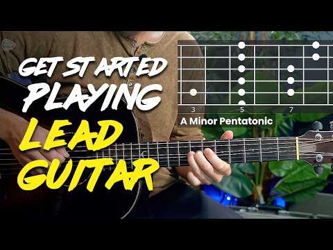 Write Your First Guitar Solo! Easy A Minor Pentatonic Challenge (With Jam Track!)