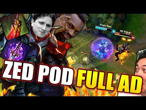 JAK KONTROWAĆ ZED'A? WYŁĄCZYĆ CIENIE! XD - FULL AD ZEDZIK ( ͡° ͜ʖ ͡°)