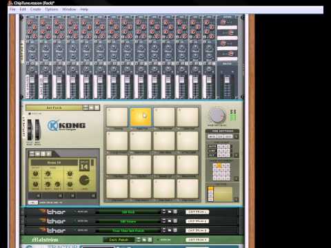 Chiptune Sounds in Reason 6