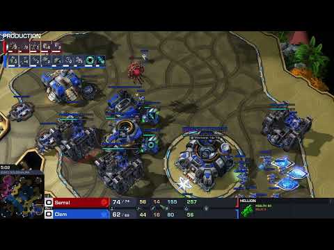 StarCraft II LotV - Clem v Serral Game 1 - [EWC] Goldenaura