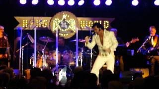 David Lee singing "Way Down" at King of the World Elvis Tribute Contest in Memphis, TN