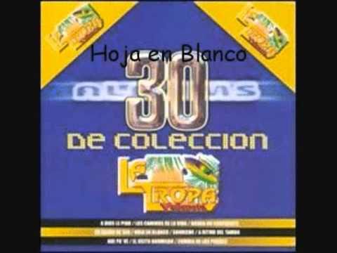 La Tropa Vallenata-  Hoja en Blanco