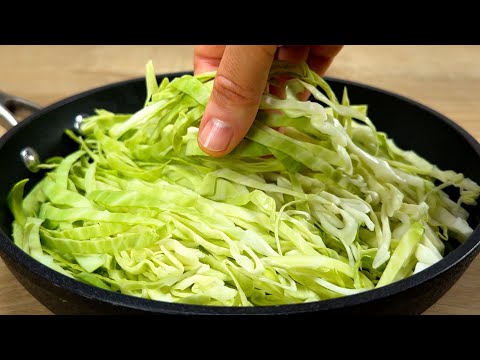 I cook cabbage like this every weekend! Simple and delicious recipe with cabbage! # 296