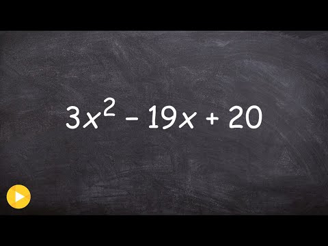 Learn how to factor a trinomial factoring practice