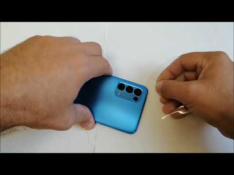 OPPO Reno5 Z 5G back cover removed