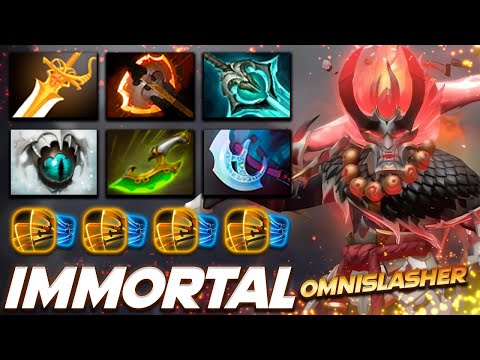 Juggernaut Immortal Omnislasher - Dota 2 Pro Gameplay [Watch & Learn]