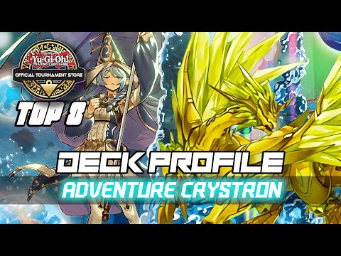 Yugioh OTS Top 8 | Adventure Crystron Deck profile | THE NEW WATER SYNCHRO DECK! 💦🤖