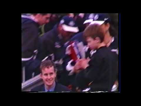 Raw Footage (No Sound) - 1998 Round 17 After Game Footage of Crowd and Cheer Squad Carlton Footscray