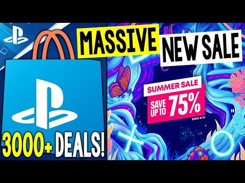 MASSIVE NEW PSN SALE LIVE! PSN Summer Sale 2023 - 3000+ PS4/PS5 DEALS (NEW PlayStation Deals 2023)