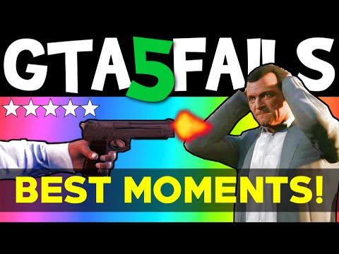 GTA 5 FAILS – Best Moments (GTA 5 Funny moments compilation online Grand theft Auto V Gameplay)