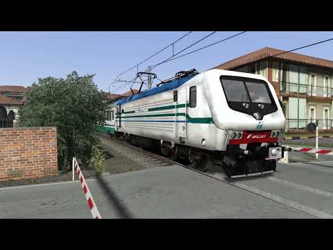 passaggio a livello treno regionale - Train Simulator
